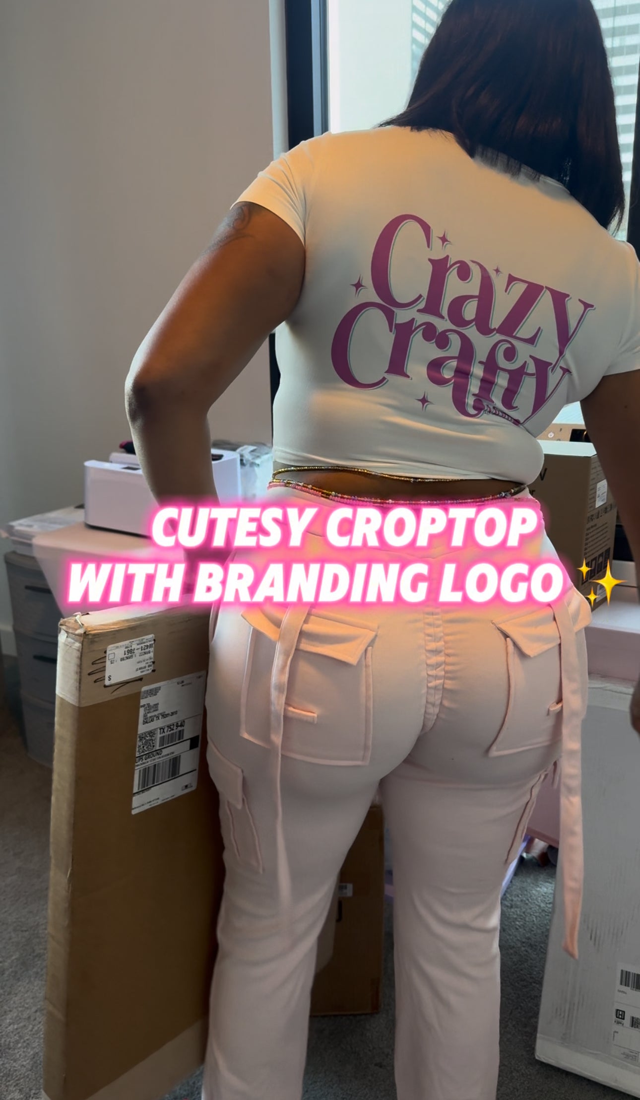 Logo Branded Croptop