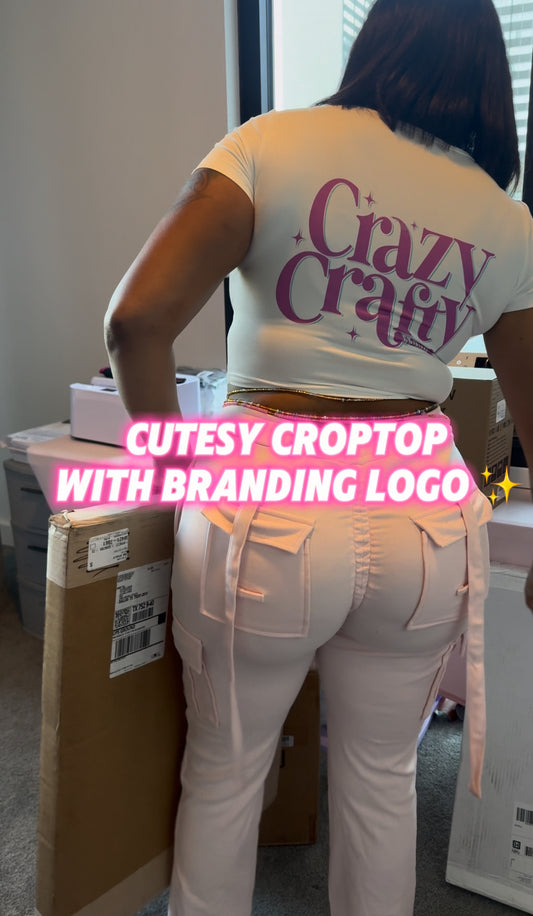Logo Branded Croptop