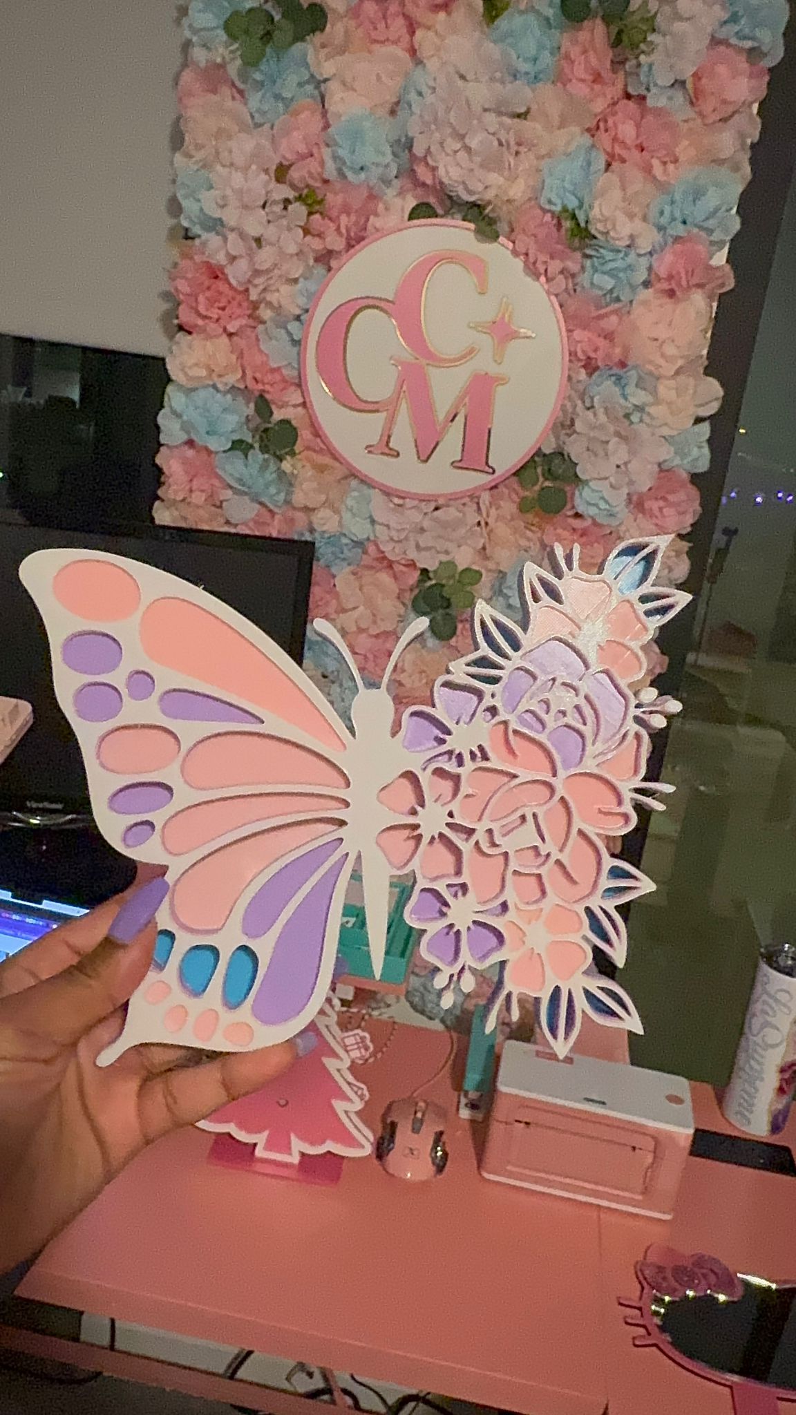 3d printed butterfly 