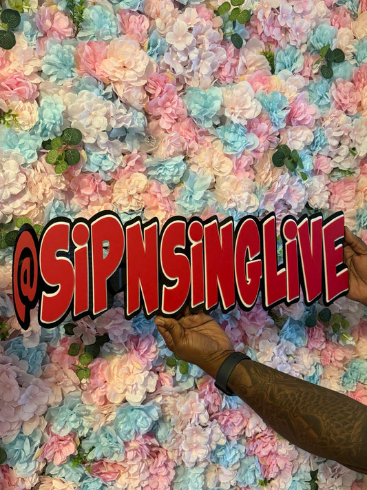 3 layered Acrylic logo sign